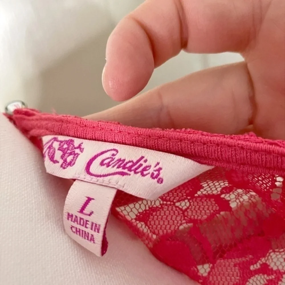 Candie’s‎ Pink Midi Dress with Pockets - Picture 2 of 2